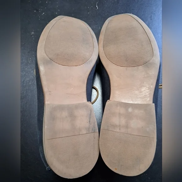 Vintage Dorothy Gaynor Navy Blue Suede Shoes - Picture 8 of 8